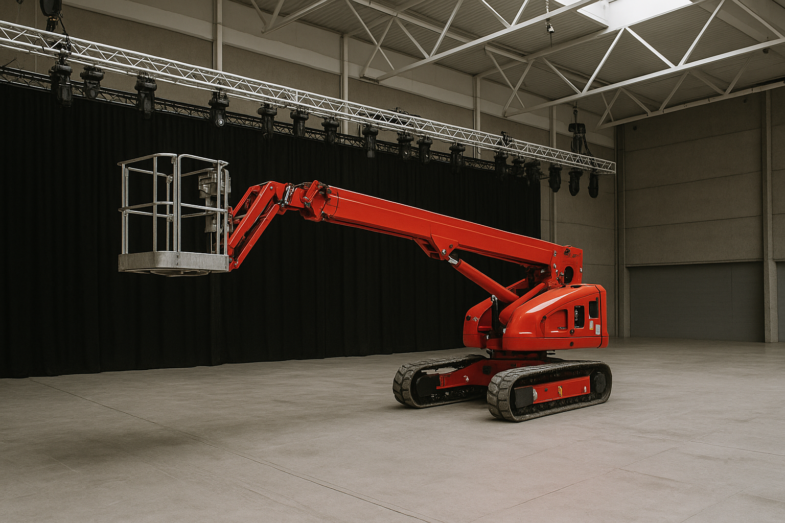 TEUPEN LEO Hebebühne im Event-Einsatz